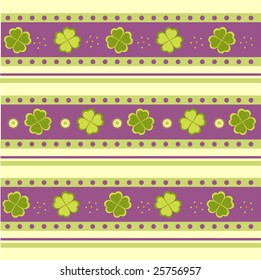 Vector illustration of Saint Patrick's Day pattern