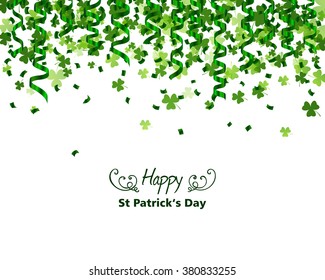 Vector Illustration of a Saint Patrick's Day Design