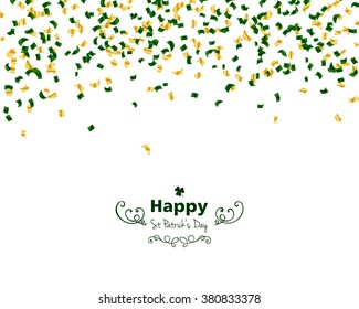 Vector Illustration of a Saint Patrick's Day Design