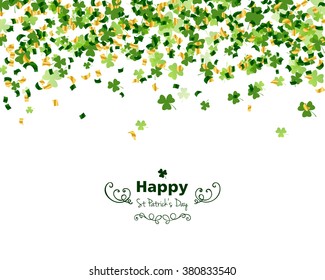 Vector Illustration of a Saint Patrick's Day Design