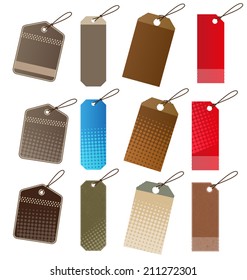 Vector illustration of  sale tags design