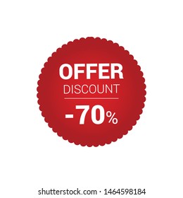 vector illustration of Sales banner design 