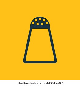 Vector illustration of salt cellar icon