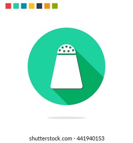 Vector illustration of salt icon