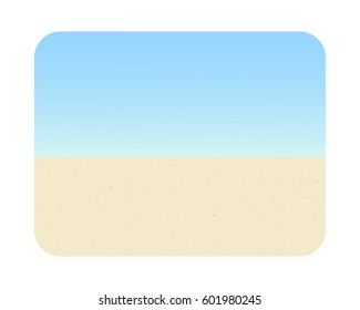  Vector illustration: sand beach background.