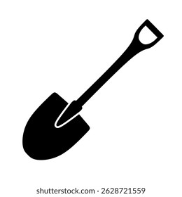 vector illustration of sand shovel with trendy design. shovel icon