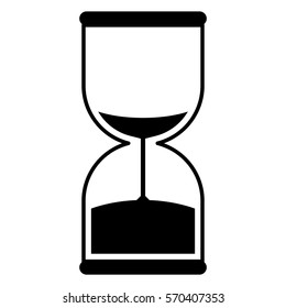 Vector Illustration of Sand Timer Icon
