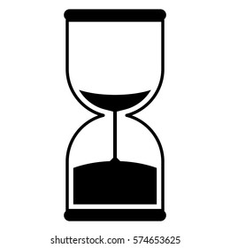 Vector Illustration of Sand Timer Icon
