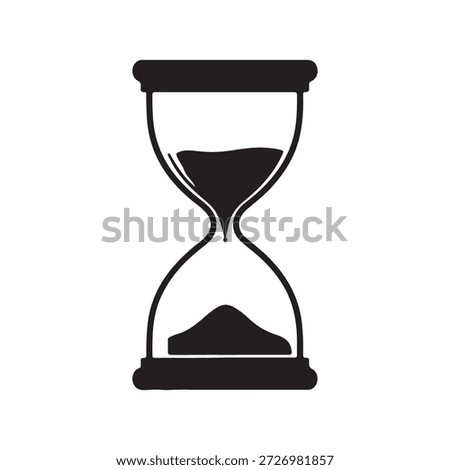 Vector Illustration of Sand Timer Icon