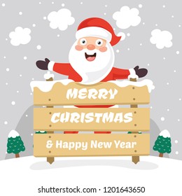 Vector Illustration Of Santa Claus