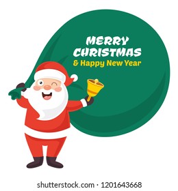 Vector Illustration Of Santa Claus