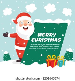 Vector Illustration Of Santa Claus