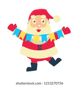Vector Illustration of Santa Claus