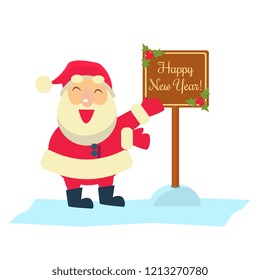 Vector Illustration of Santa Claus