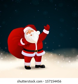 Vector Illustration of Santa Claus