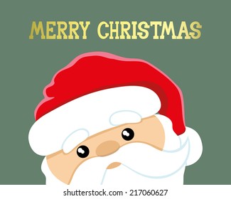 Vector illustration. Santa Claus.