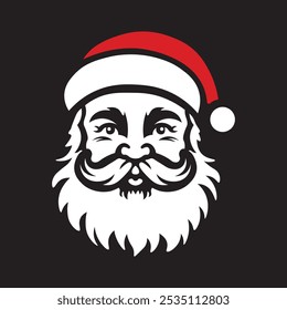 Ilustración vectorial de Santa Claus.