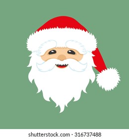 Vector illustration. Santa Claus.