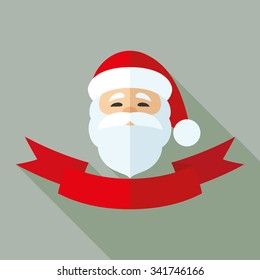 Vector illustration. Santa Claus.