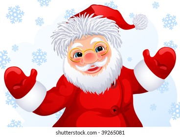 Vector illustration - Santa Claus