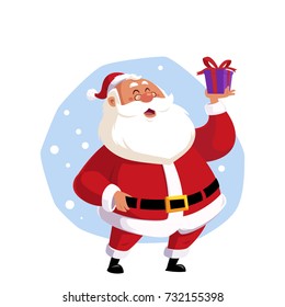 Vector illustration of Santa Claus to celebrate Christmas