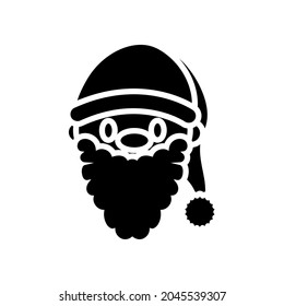 Vector illustration of santa claus. Winter. Christmas and New Year. Isolated on a blank background editable and color changeable.