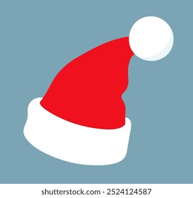 Vector illustration of Santa Hat design element