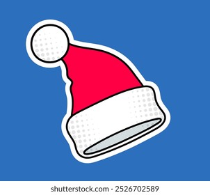 Ilustração vetorial do elemento de design Santa Hats