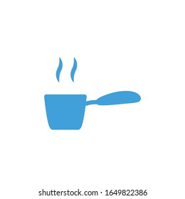 Vector illustration, sauce pan icon template
