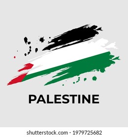 Vector illustration for save Palestine, free Palestine  