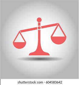 Vector illustration of Scale icon
