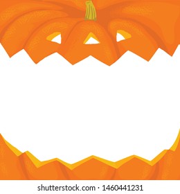 Vector Illustration of a Scary Halloween Background