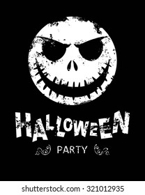 Vector Illustration of a Scary Halloween Poster