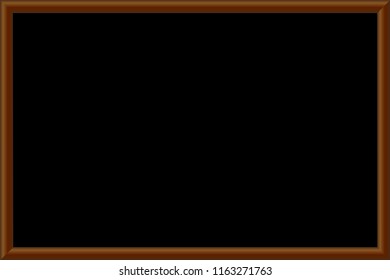 Vector illustration of a school blackboard. EPS 10