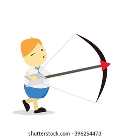 Vector illustration - school boy in blue uniform sets with different poses