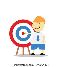 Vector illustration - school boy in blue uniform sets with different poses