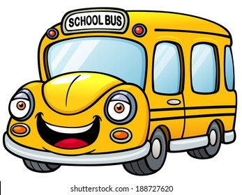 Vector illustration of School bus