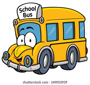 Vector illustration of School bus