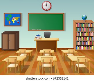 Classroom Cartoon Images, Stock Photos & Vectors | Shutterstock