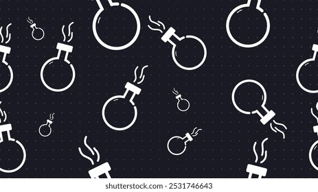 Vector illustration. School pattern design. Design for texture, background, wallpaper, poster, banner, album, cover.