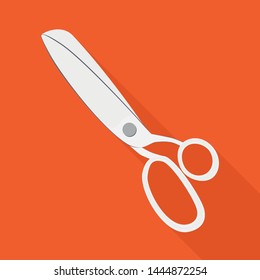 Vector illustration of scissor and cut icon. Collection of scissor and hairdresser stock vector illustration.