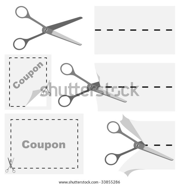 cutting out scissors