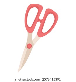 Vector illustration of scissors, on white background