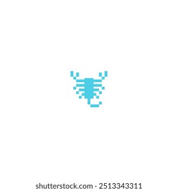 ilustração vetorial da tecnologia do escorpião
