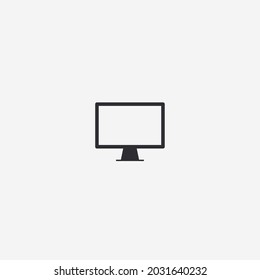 Vector illustration of screen monitor