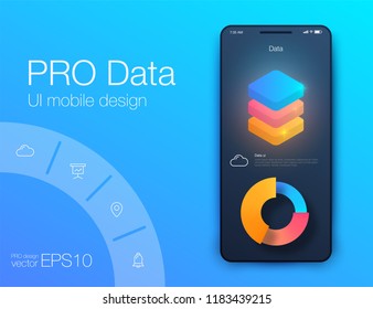 Vector Illustration of screens and web concept. Interface UX, UI GUI screen template for web site banners. Sign up