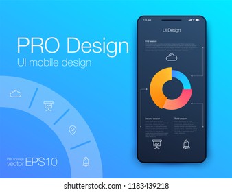 Vector Illustration of screens and web concept. Interface UX, UI GUI screen template for web site banners. Sign up