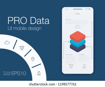 Vector Illustration of screens and web concept. Interface UX, UI GUI screen template for web site banners. Sign up