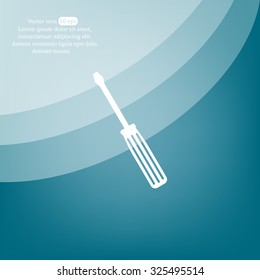 vector illustration of screwdriver