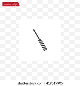 vector illustration of screwdriver